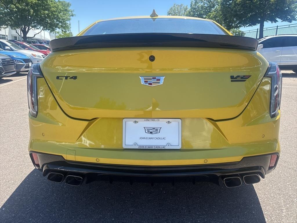 new 2025 Cadillac CT4-V car, priced at $74,034