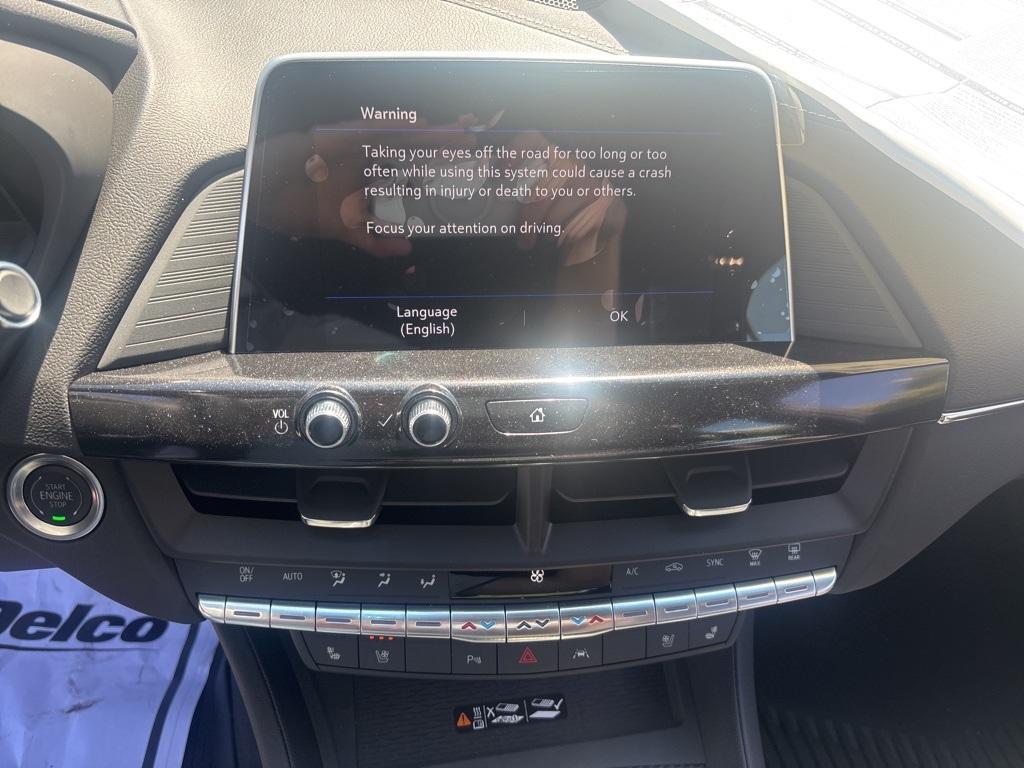 new 2025 Cadillac CT4-V car, priced at $74,034
