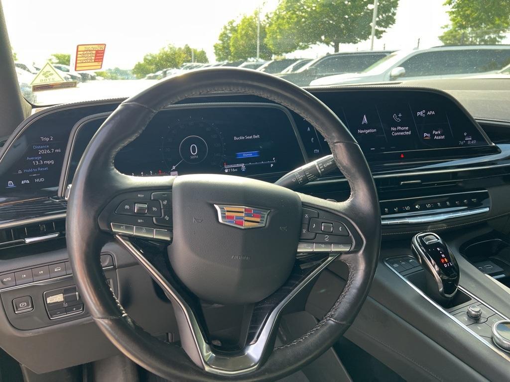 used 2023 Cadillac Escalade car, priced at $80,500