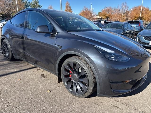 used 2024 Tesla Model Y car, priced at $42,000