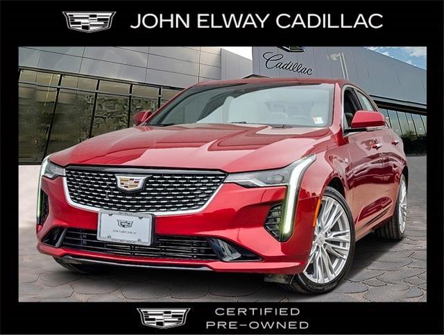 used 2021 Cadillac CT4 car, priced at $33,000