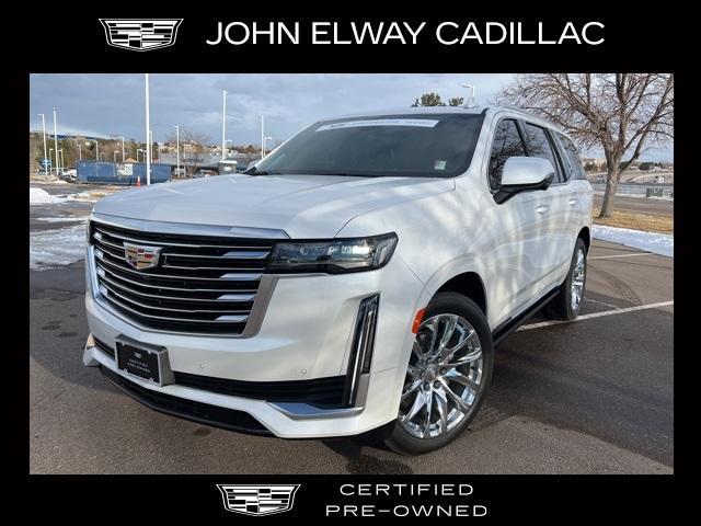 used 2021 Cadillac Escalade car, priced at $78,500