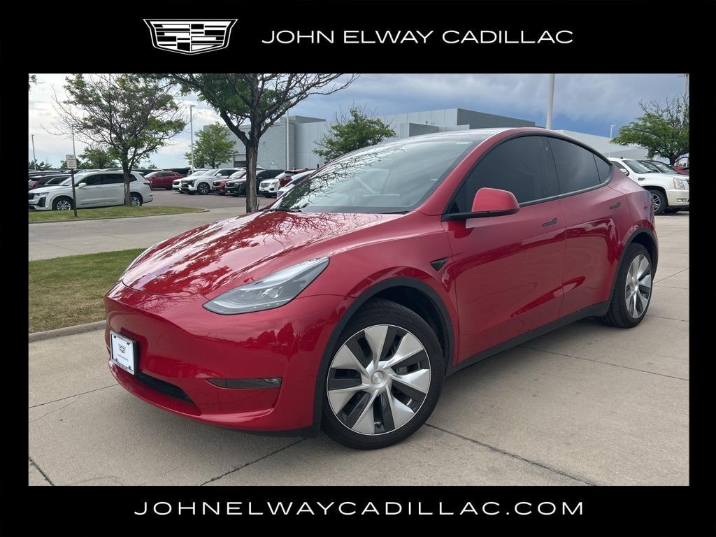 used 2023 Tesla Model Y car, priced at $35,000