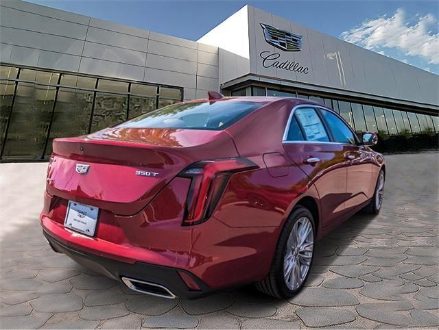 new 2025 Cadillac CT4 car, priced at $46,464