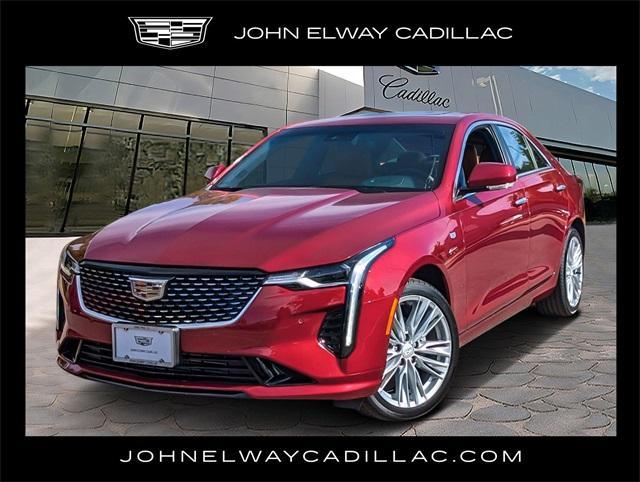 new 2025 Cadillac CT4 car, priced at $46,464