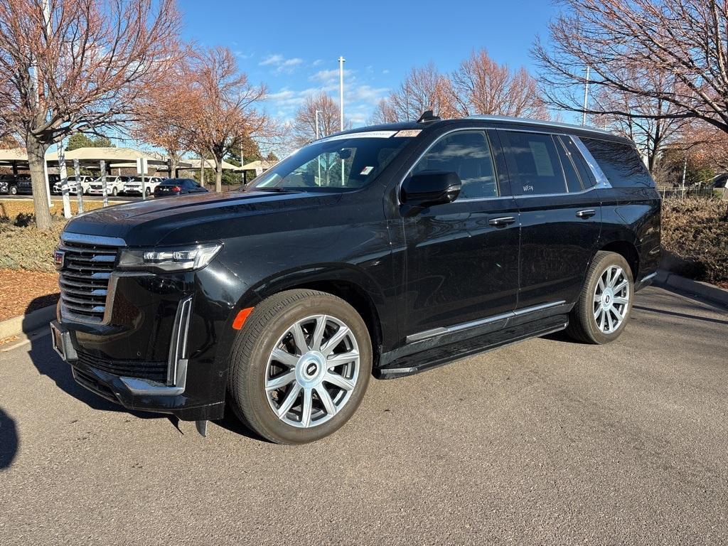 used 2023 Cadillac Escalade car, priced at $86,000