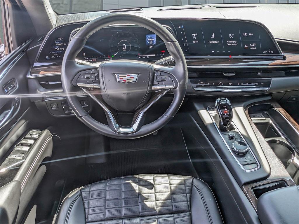 used 2023 Cadillac Escalade car, priced at $86,000