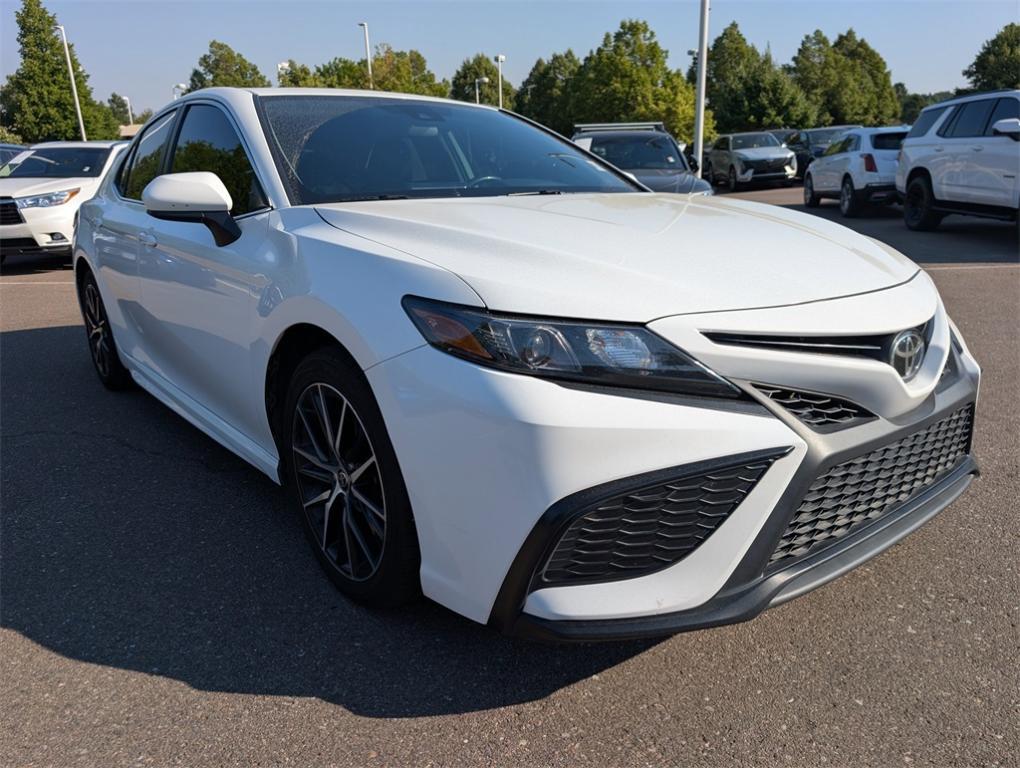 used 2021 Toyota Camry car, priced at $20,000