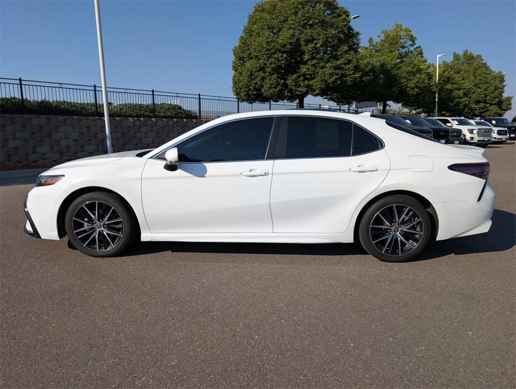 used 2021 Toyota Camry car, priced at $20,000