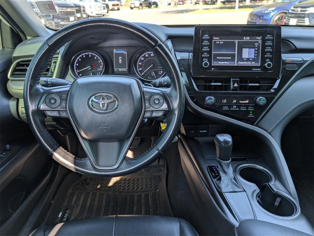 used 2021 Toyota Camry car, priced at $20,000