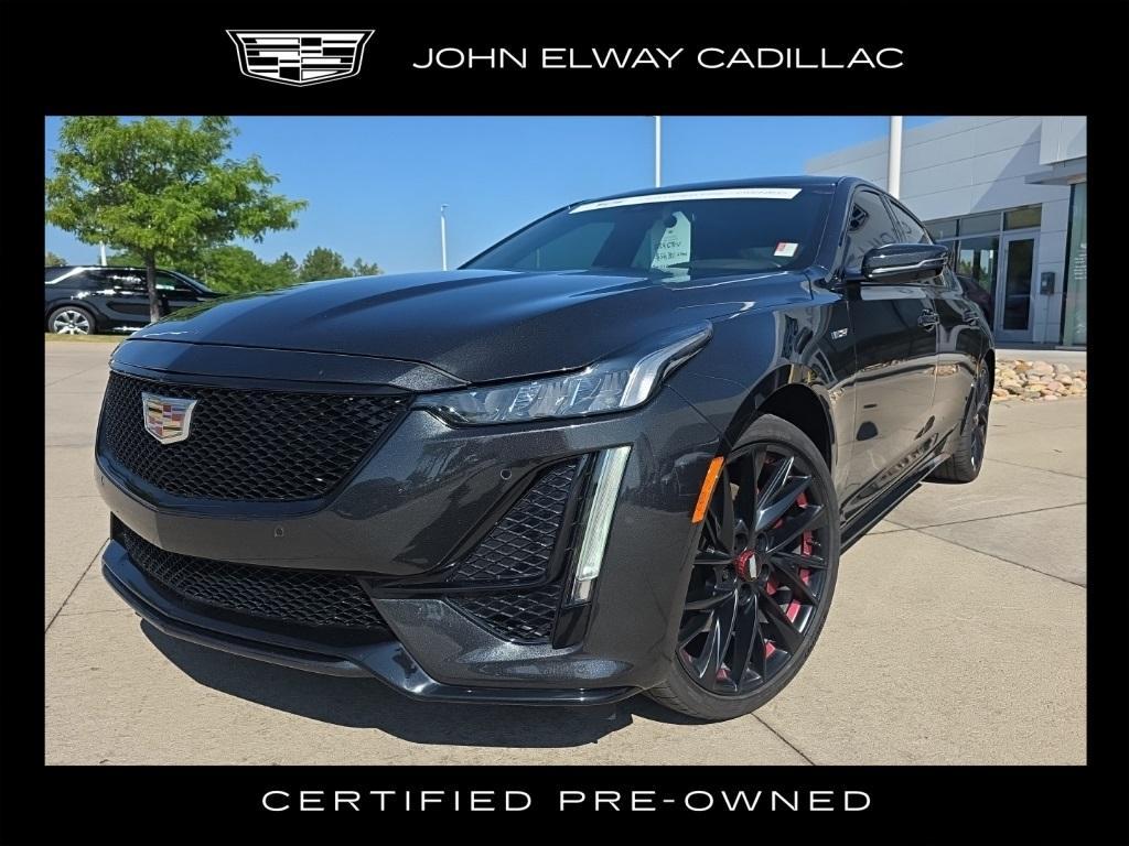 used 2024 Cadillac CT5-V car, priced at $58,500