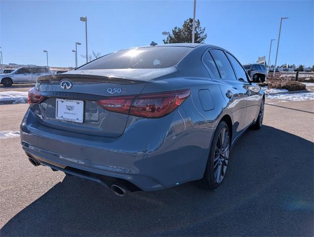 used 2021 INFINITI Q50 car, priced at $35,000