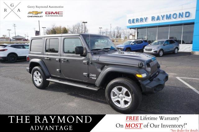 used 2021 Jeep Wrangler Unlimited car, priced at $30,306