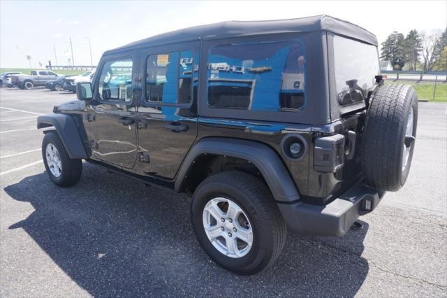 used 2022 Jeep Wrangler Unlimited car, priced at $32,826