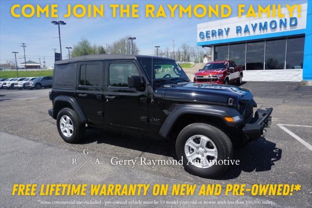used 2022 Jeep Wrangler Unlimited car, priced at $29,300