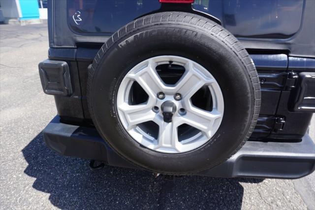 used 2022 Jeep Wrangler Unlimited car, priced at $32,826