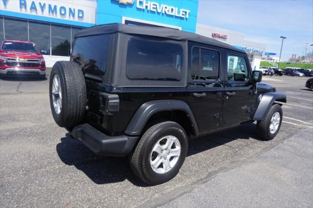 used 2022 Jeep Wrangler Unlimited car, priced at $32,826