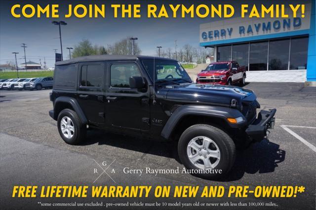 used 2022 Jeep Wrangler Unlimited car, priced at $32,826