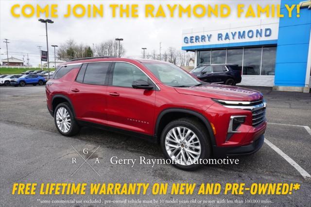 new 2025 Chevrolet Traverse car, priced at $48,422