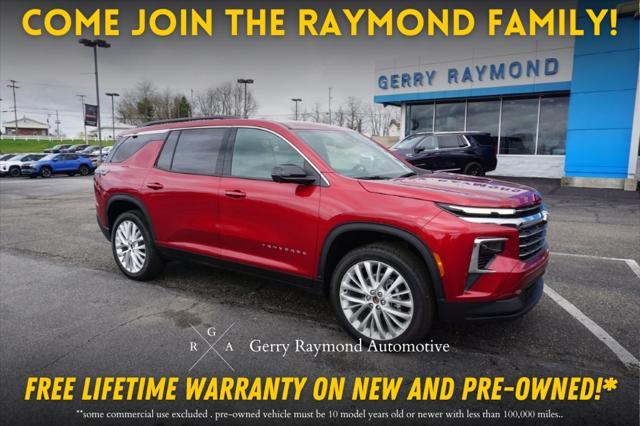 new 2025 Chevrolet Traverse car, priced at $48,422