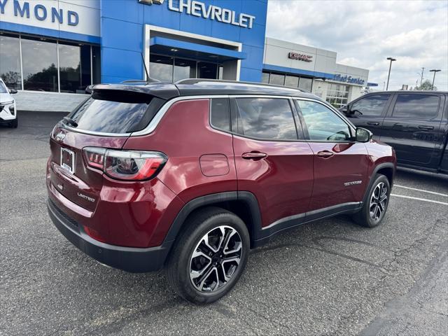 used 2022 Jeep Compass car, priced at $25,318