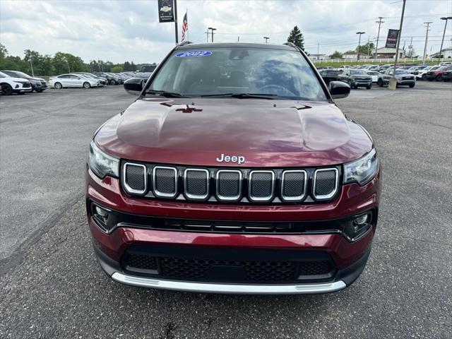 used 2022 Jeep Compass car, priced at $25,318