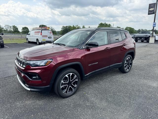 used 2022 Jeep Compass car, priced at $25,318
