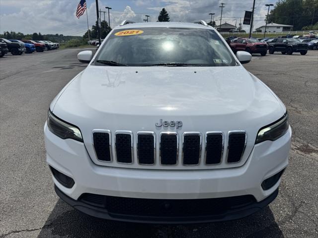 used 2021 Jeep Cherokee car, priced at $23,845