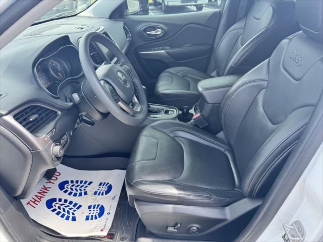used 2021 Jeep Cherokee car, priced at $23,845