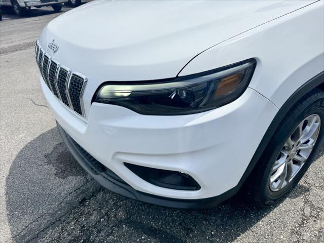 used 2021 Jeep Cherokee car, priced at $23,845