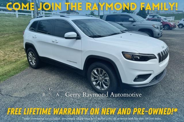 used 2021 Jeep Cherokee car, priced at $23,845