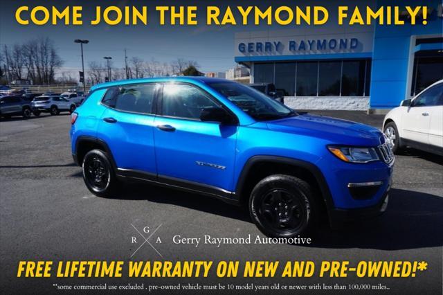 used 2020 Jeep Compass car, priced at $18,041