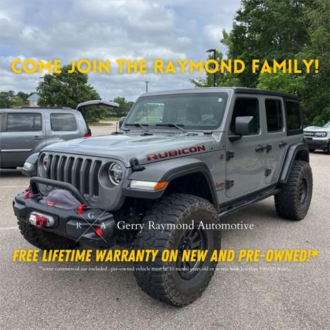 used 2018 Jeep Wrangler Unlimited car, priced at $36,445