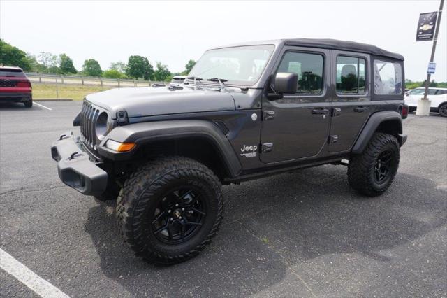 used 2018 Jeep Wrangler Unlimited car, priced at $25,491