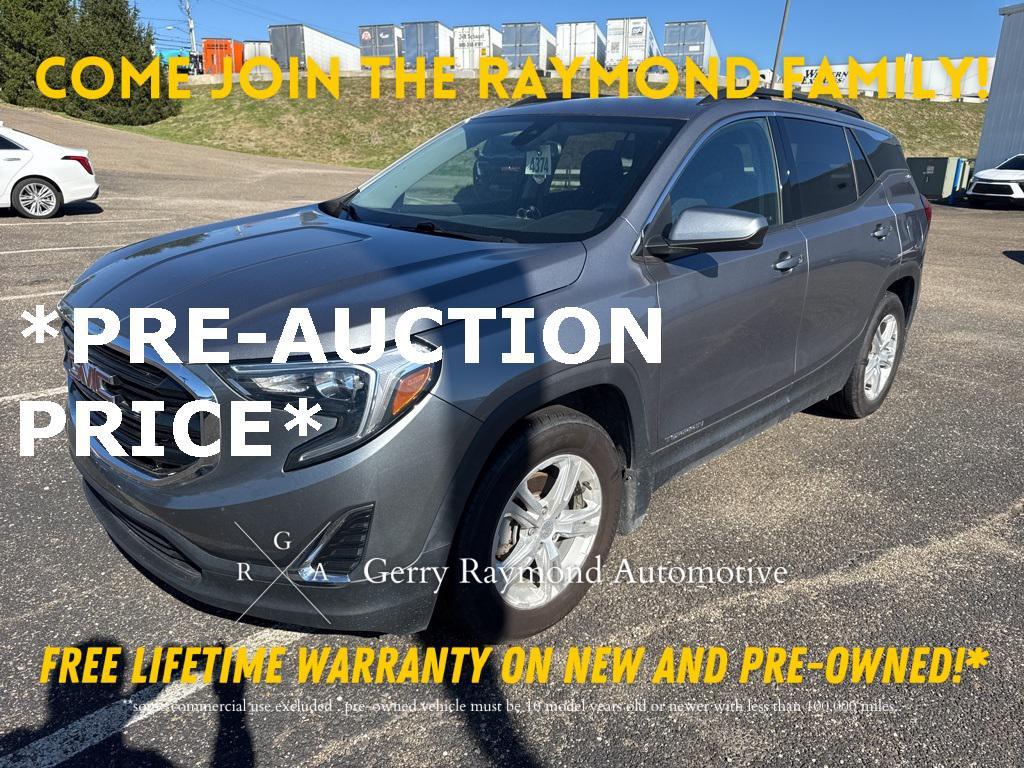 used 2020 GMC Terrain car, priced at $15,600