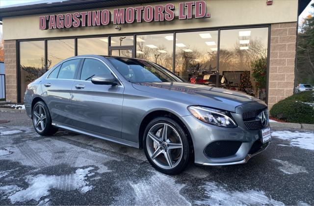 used 2015 Mercedes-Benz C-Class car, priced at $19,971