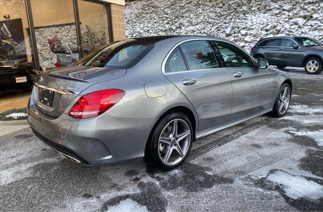 used 2015 Mercedes-Benz C-Class car, priced at $19,971