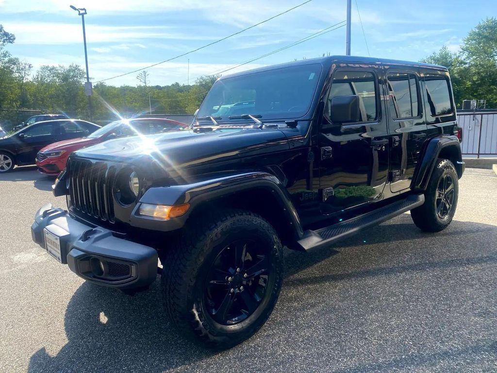 used 2021 Jeep Wrangler Unlimited car, priced at $32,777