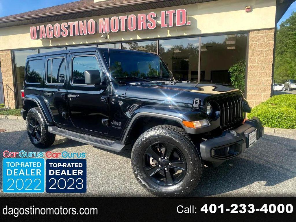 used 2021 Jeep Wrangler Unlimited car, priced at $32,777