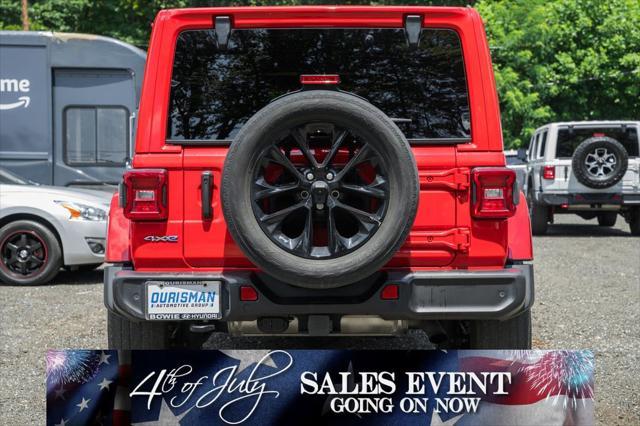 used 2021 Jeep Wrangler Unlimited 4xe car, priced at $27,000