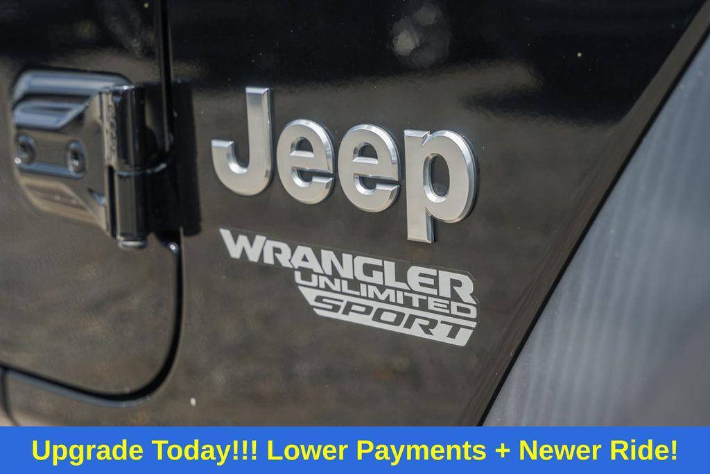 used 2020 Jeep Wrangler Unlimited car, priced at $24,500
