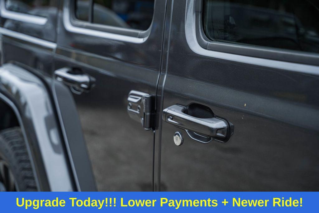 used 2021 Jeep Wrangler Unlimited car, priced at $33,500