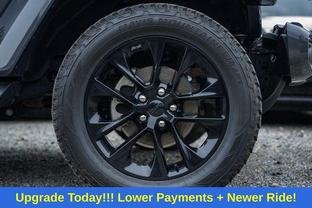 used 2021 Jeep Wrangler Unlimited car, priced at $33,500
