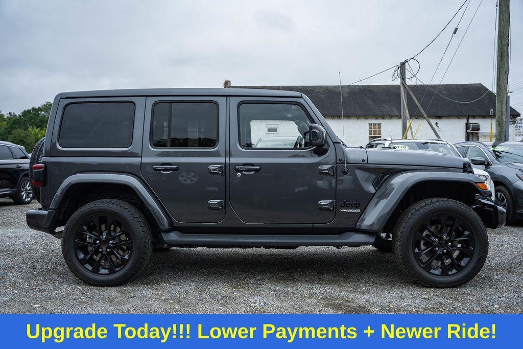 used 2021 Jeep Wrangler Unlimited car, priced at $33,500