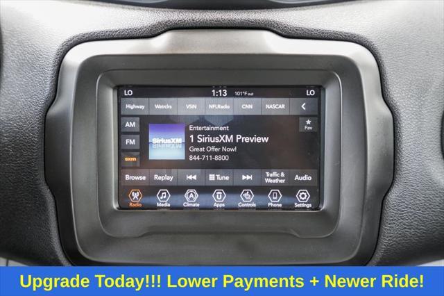 used 2018 Jeep Renegade car, priced at $15,000