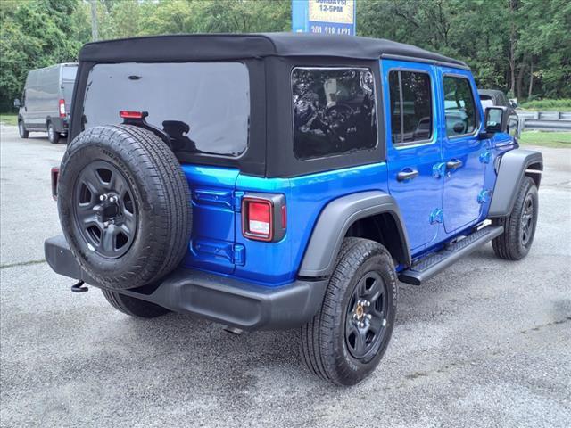 used 2024 Jeep Wrangler car, priced at $33,600