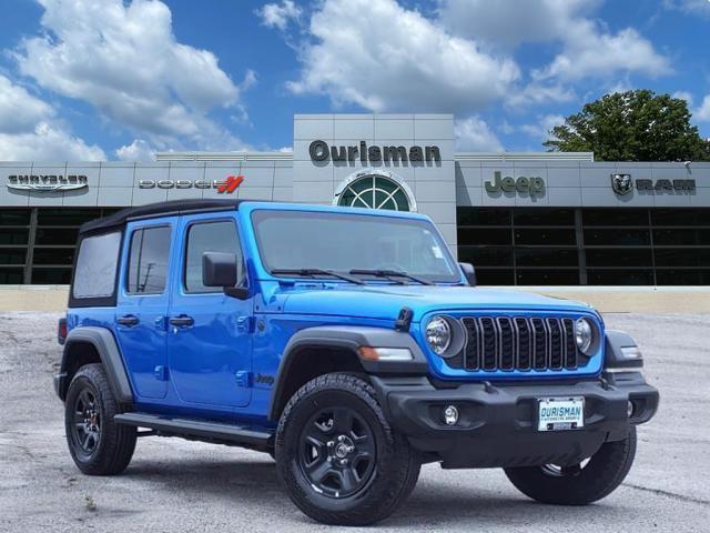 used 2024 Jeep Wrangler car, priced at $33,600