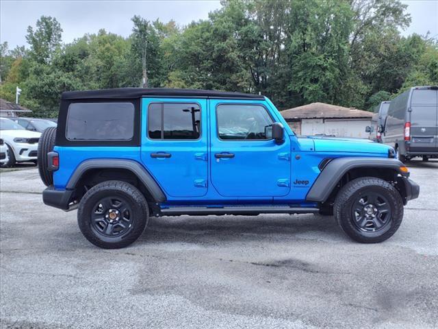 used 2024 Jeep Wrangler car, priced at $33,600