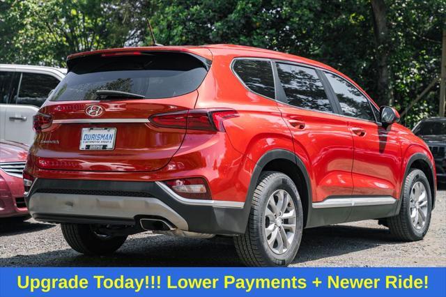 used 2020 Hyundai Santa Fe car, priced at $17,500