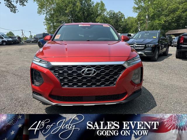 used 2020 Hyundai Santa Fe car, priced at $16,500